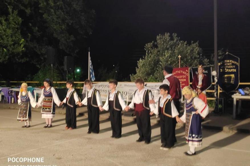 Παιδικό τμήμα παραδοσιακών χορών το 2019