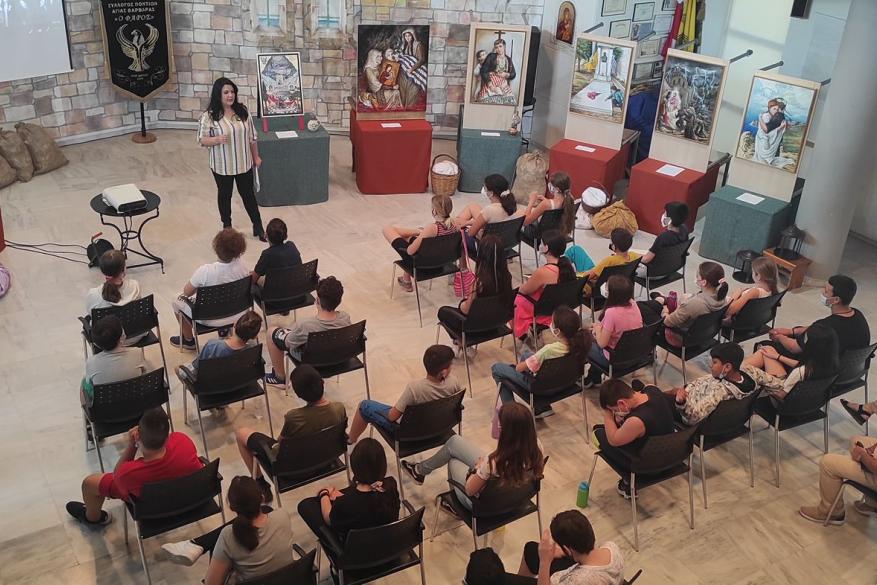 Εκπαιδευτικές Επισκέψεις σχολείων στο Σύλλογο Ποντίων Αγ.Βαρβάρας «Ο ΦΑΡΟΣ»